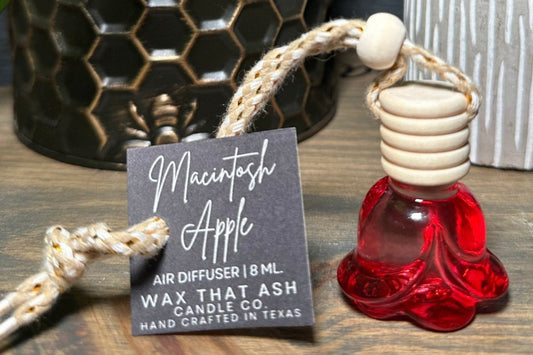 Scented Car Air Freshener | Rose Shaped Hanging Car Air Diffuser