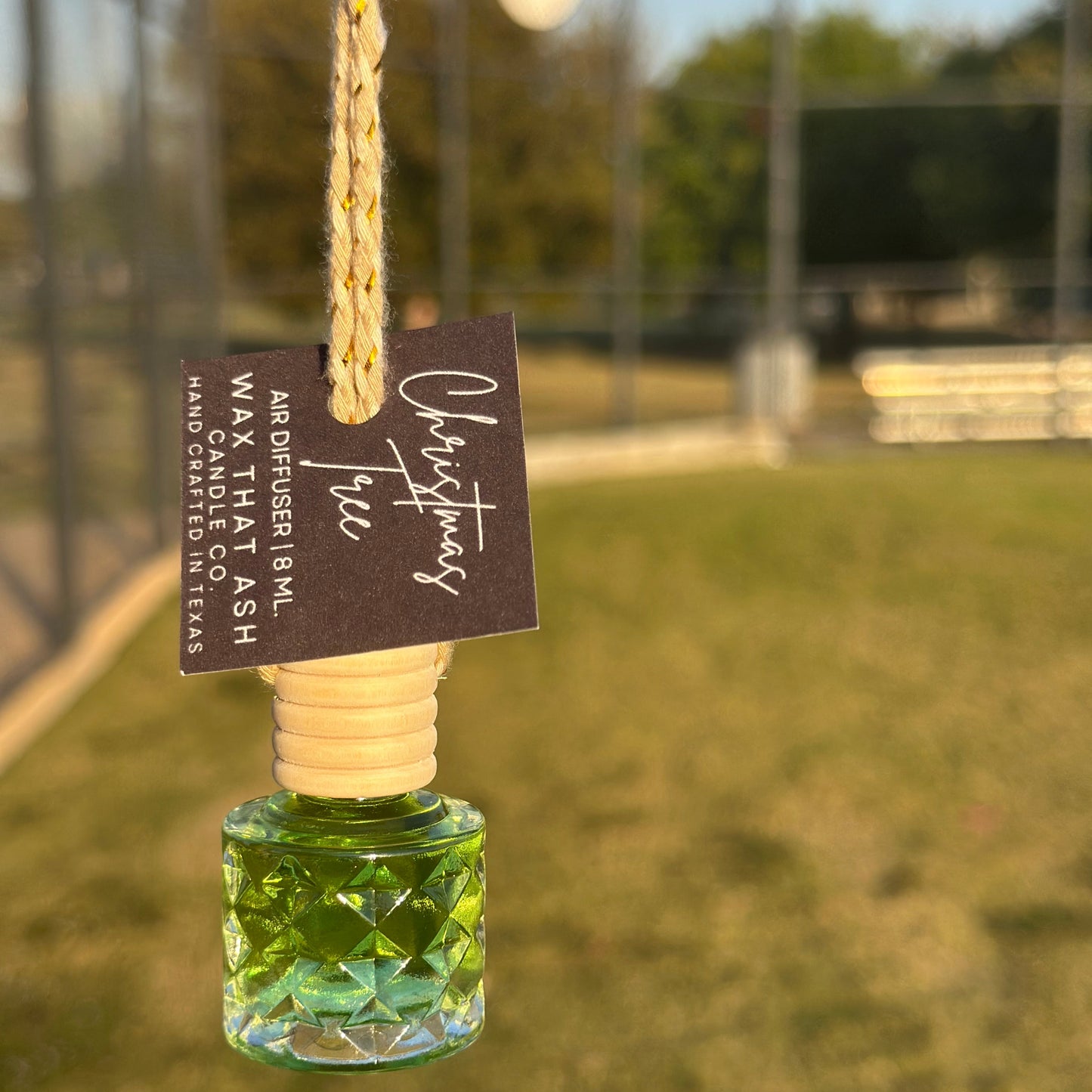 Scented Car Air Freshener | Diamond Cut Hanging Car Air Diffuser